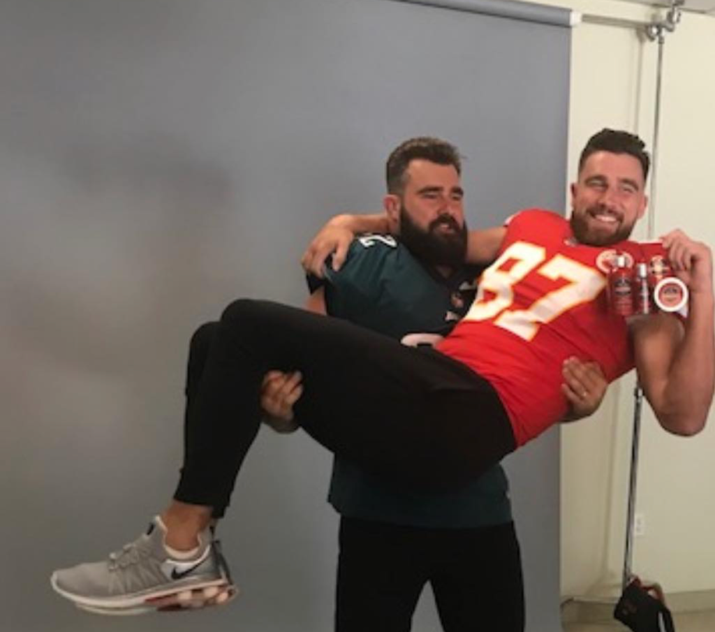 Jason and Travis Kelce 